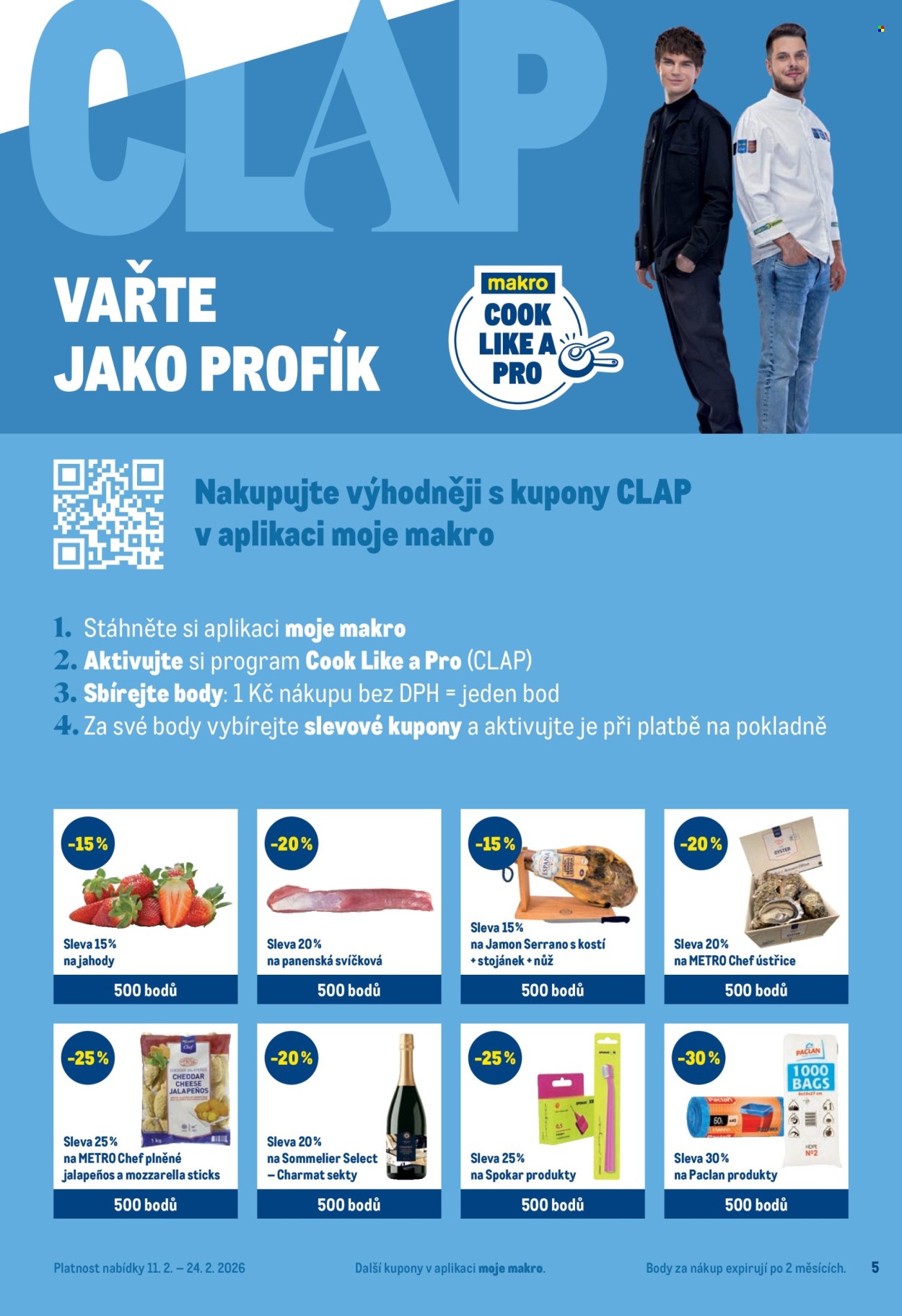 Leták MAKRO - 11.2.2026 - 24.2.2026. Strana 5