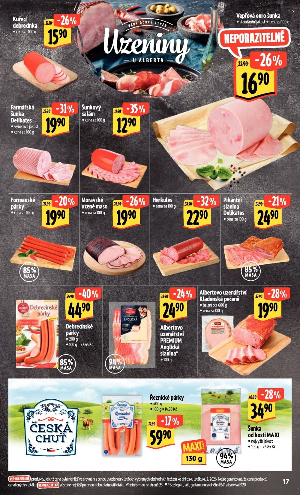 Leták Albert Hypermarket - 11.2.2026 - 17.2.2026. Strana 25