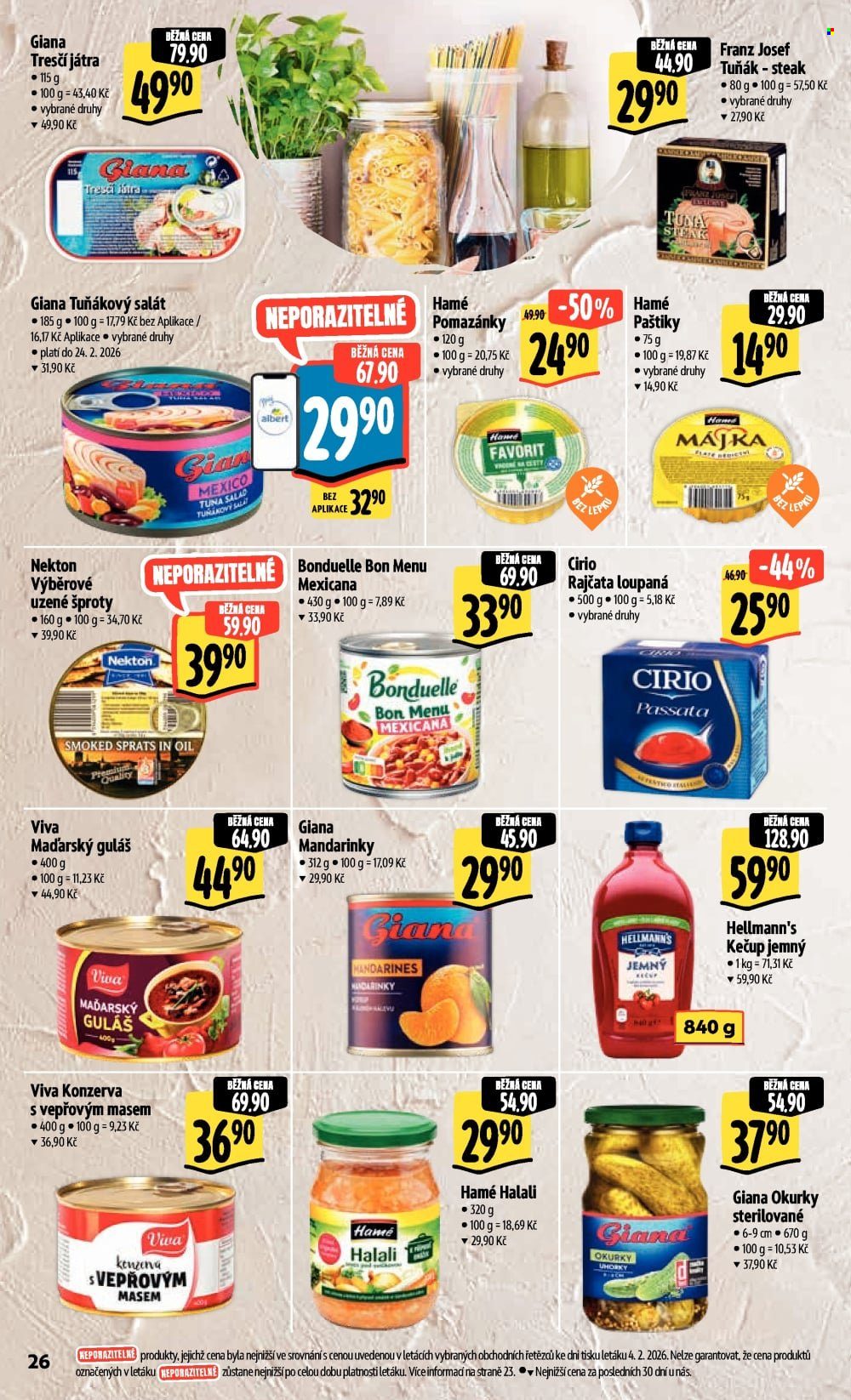 Leták Albert Hypermarket - 11.2.2026 - 17.2.2026. Strana 34