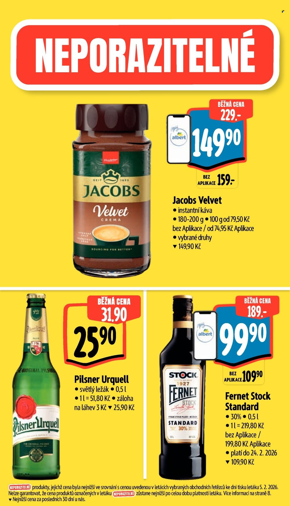 Leták Albert Supermarket - 11.2.2026 - 17.2.2026. Strana 5
