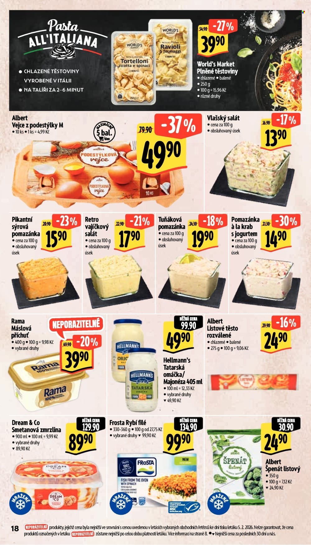 Leták Albert Supermarket - 11.2.2026 - 17.2.2026. Strana 26