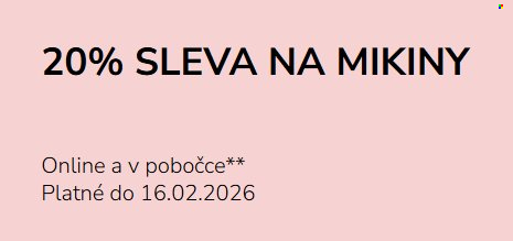 Leták Takko - 10.2.2026 - 16.2.2026. Strana 1