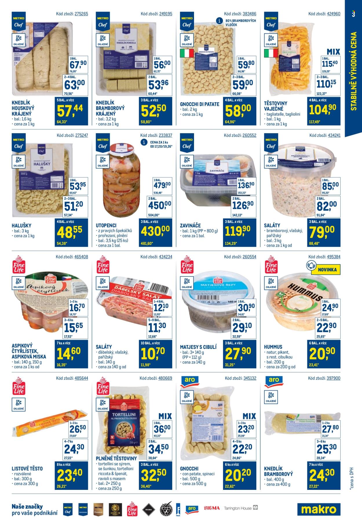 Leták MAKRO. Strana 3