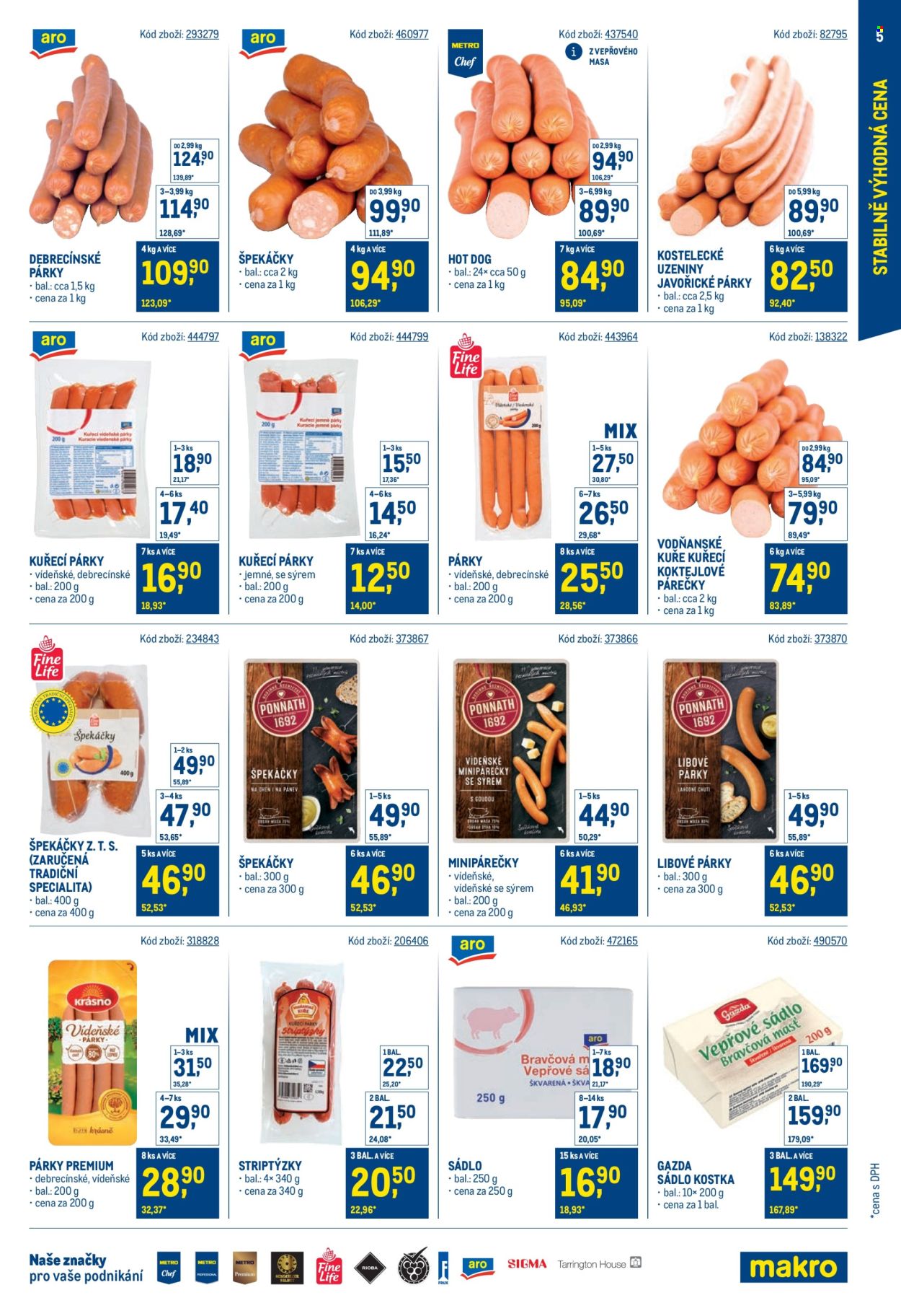 Leták MAKRO. Strana 5