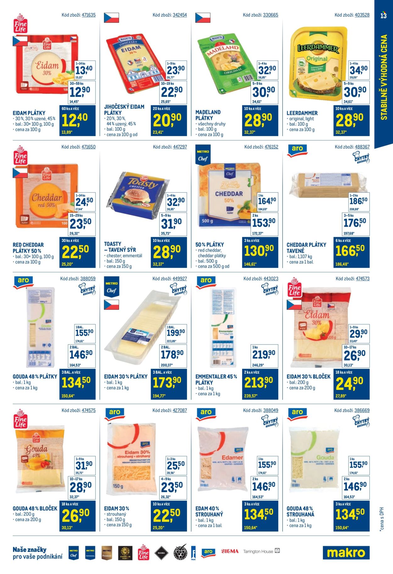 Leták MAKRO. Strana 13