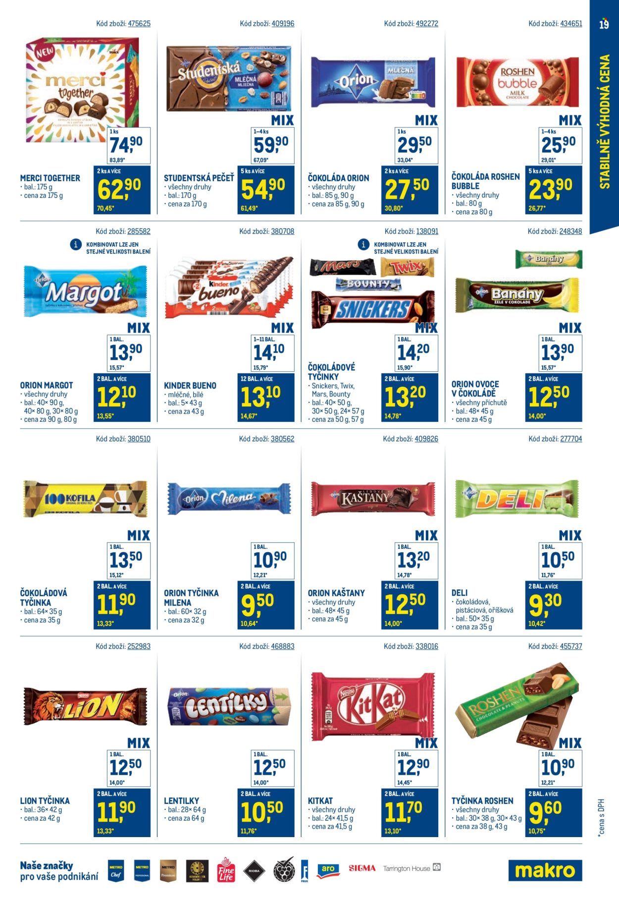 Leták MAKRO. Strana 19