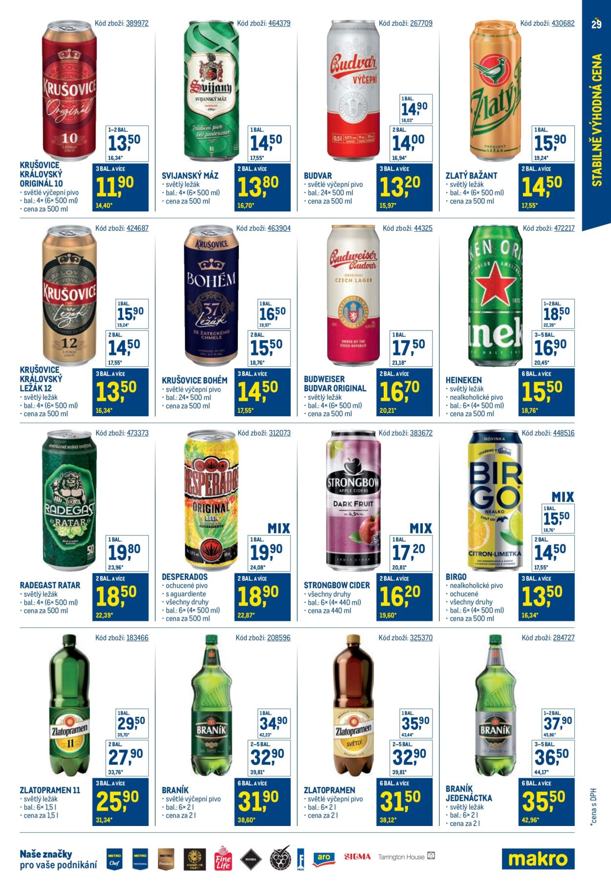 Leták MAKRO. Strana 29