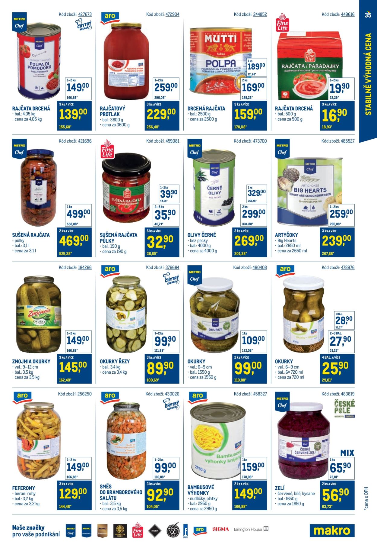 Leták MAKRO. Strana 35