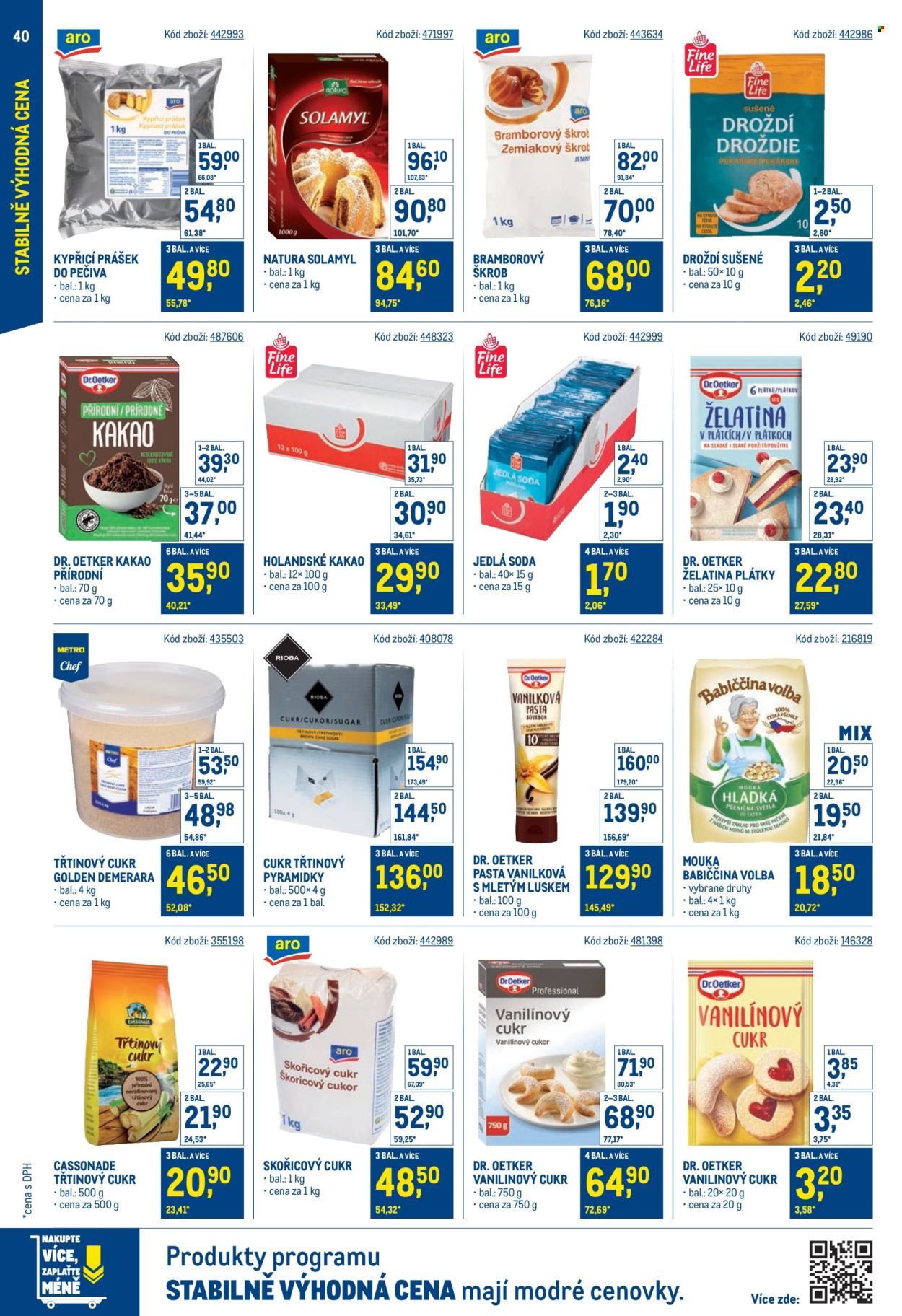 Leták MAKRO. Strana 40