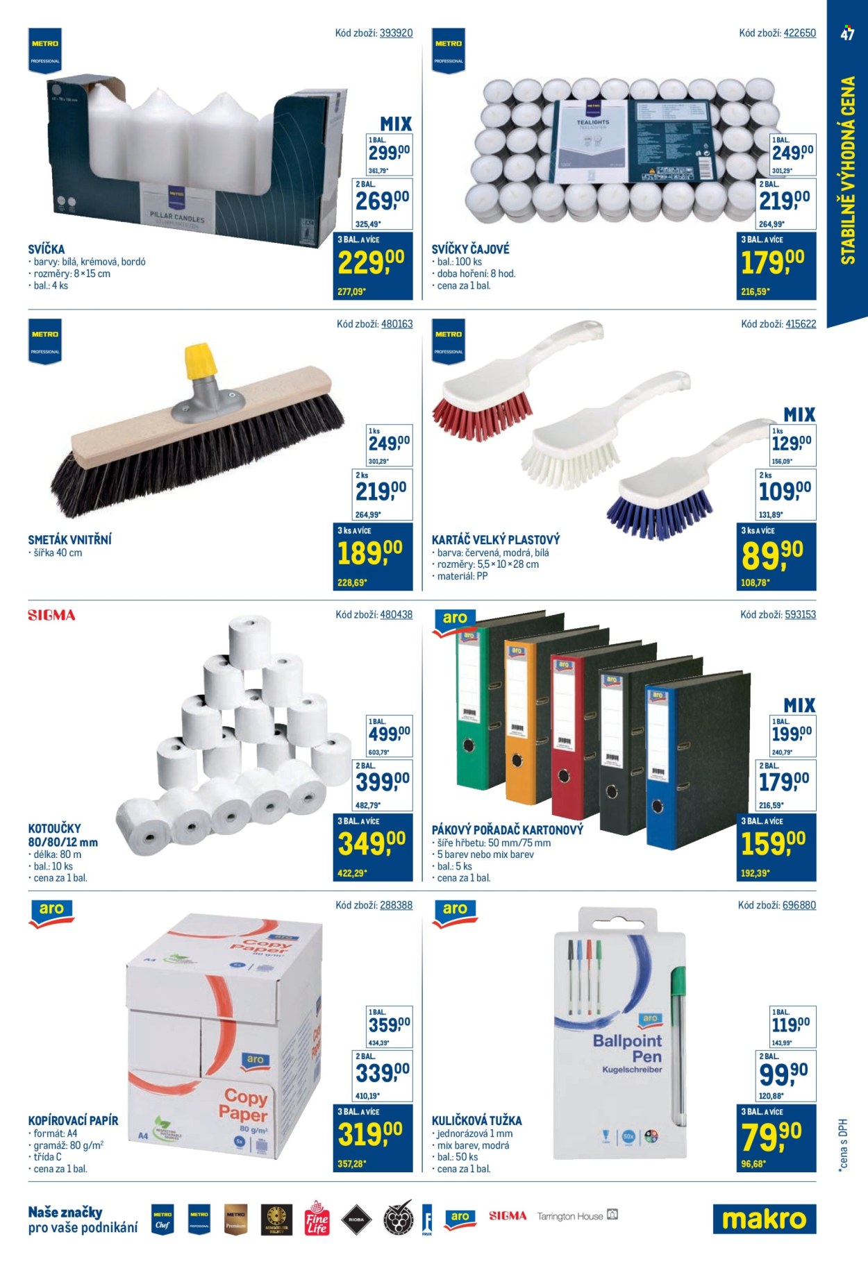 Leták MAKRO. Strana 47