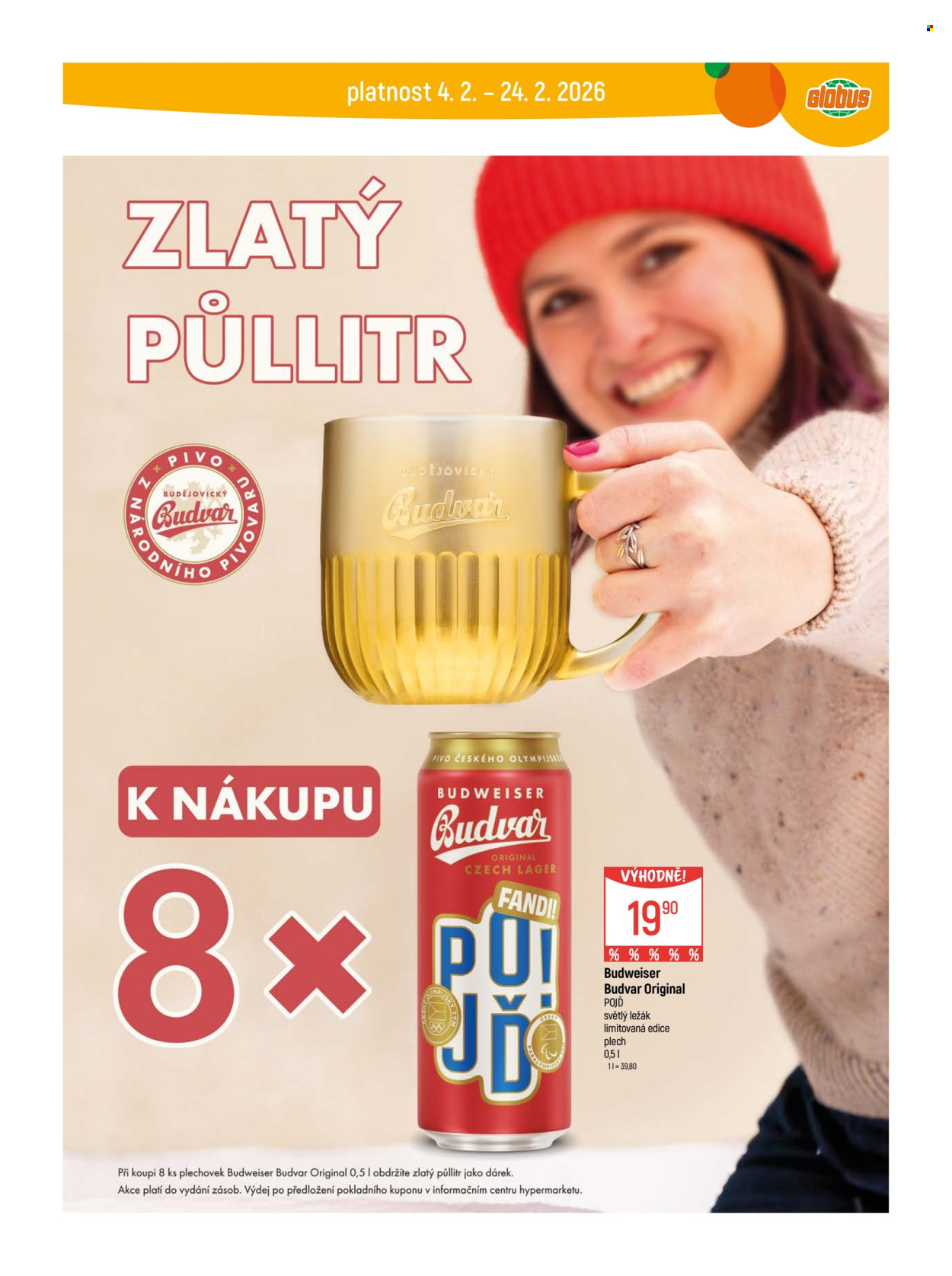 Leták Globus - 4.2.2026 - 24.2.2026. Strana 2