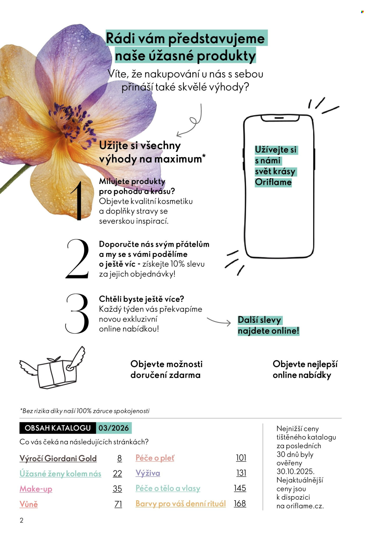 Leták ORIFLAME - 11.2.2026 - 3.3.2026. Strana 2