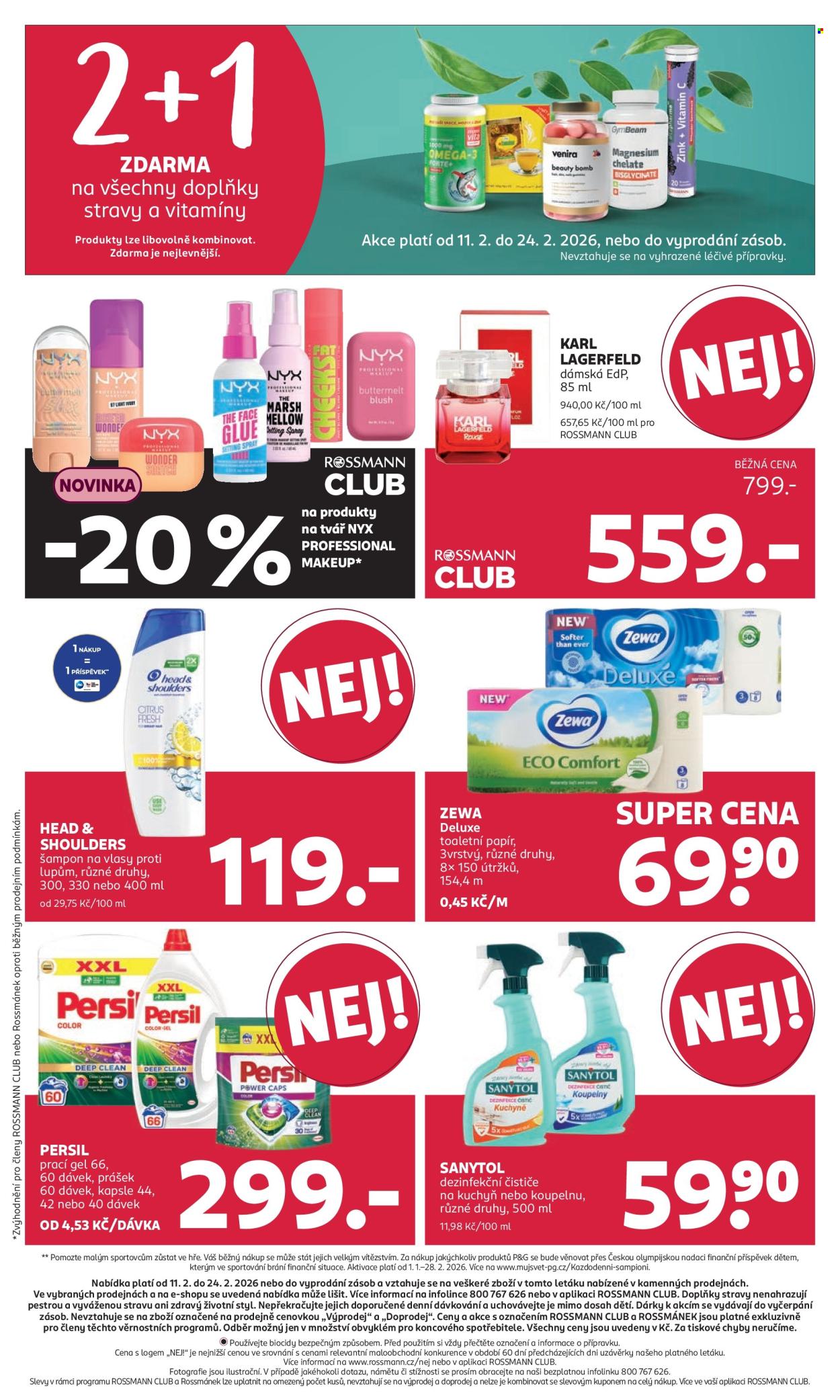 Leták ROSSMANN - 11.2.2026 - 24.2.2026. Strana 20