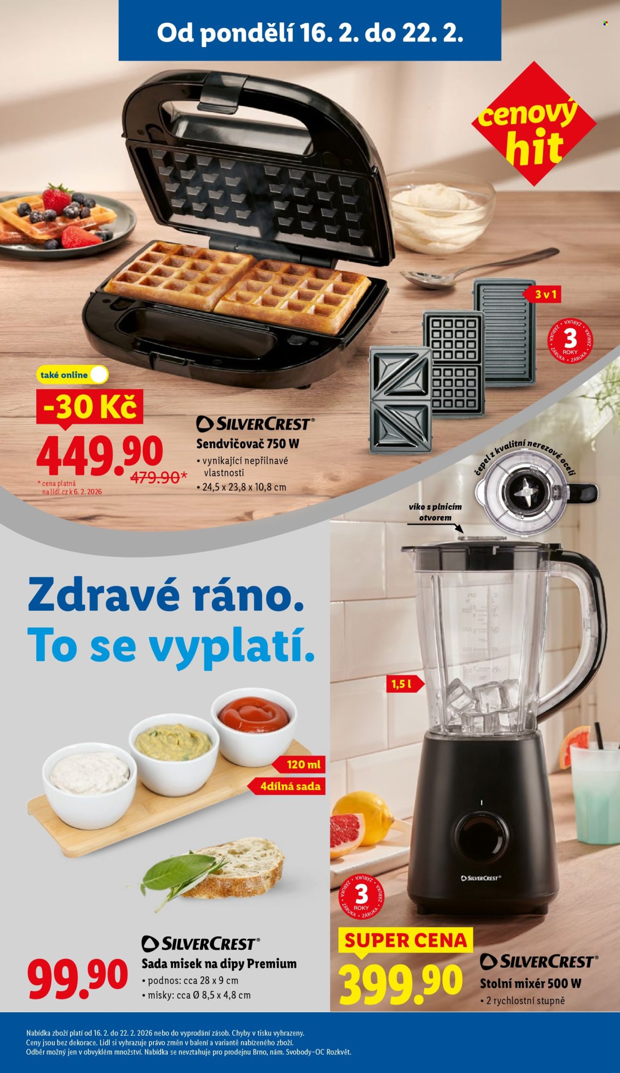 Leták Lidl - 16.2.2026 - 22.2.2026. Strana 3