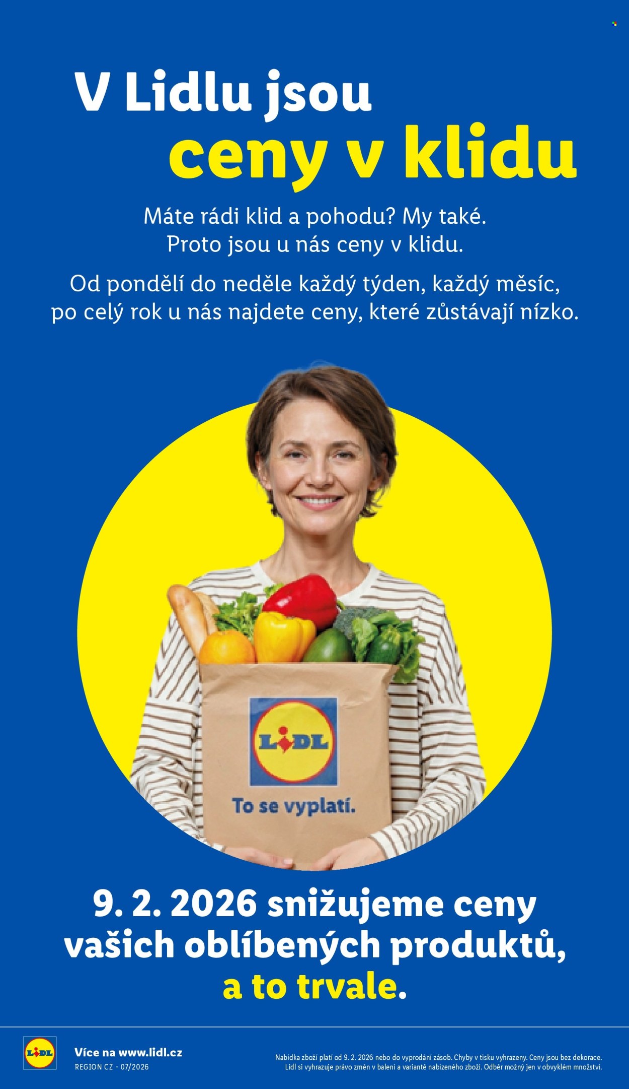 Leták Lidl. Strana 2