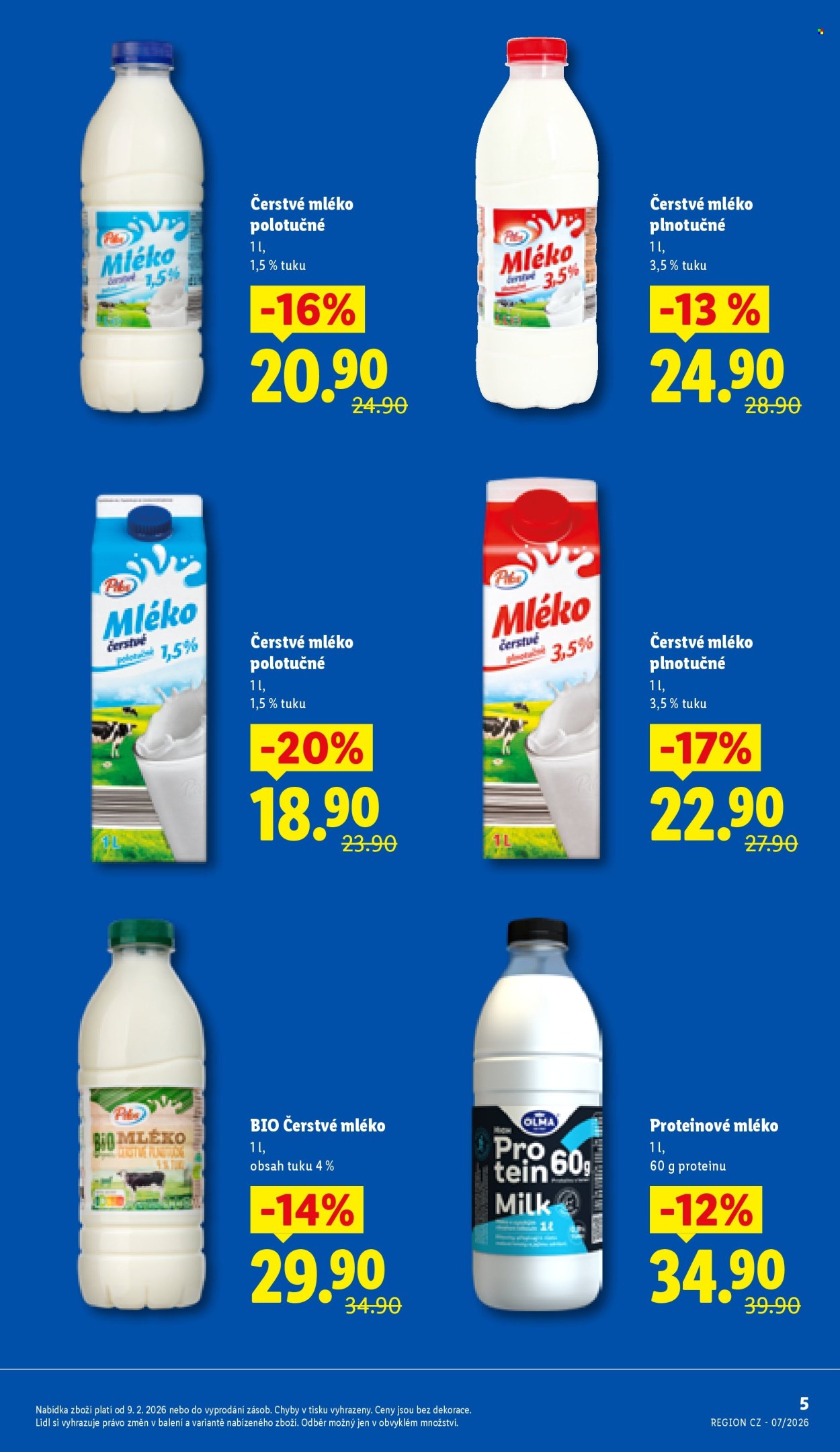 Leták Lidl. Strana 5