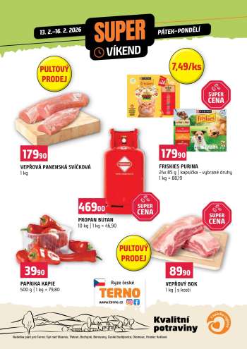 Leták coop TERNO - 13.2.2026 - 16.2.2026.