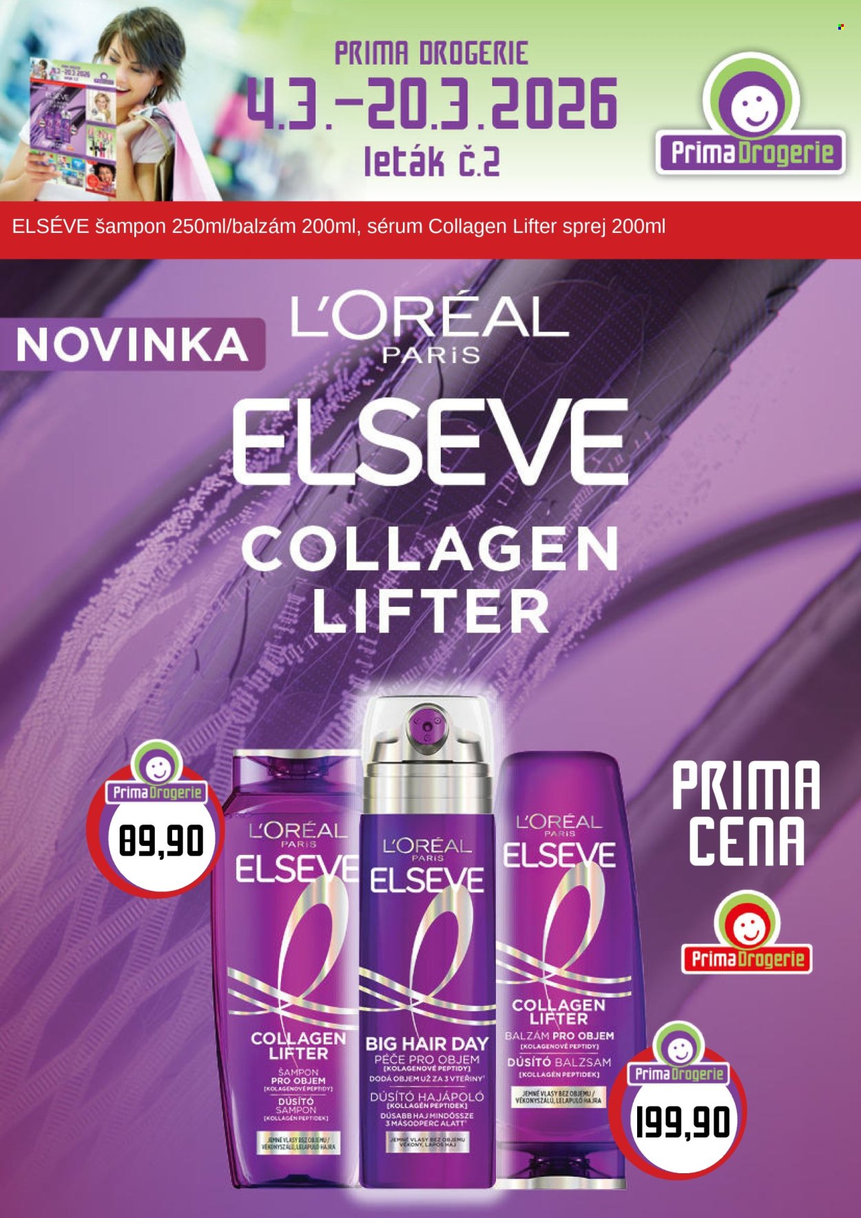 Leták Prima Drogerie - 4.3.2026 - 20.3.2026. Strana 1