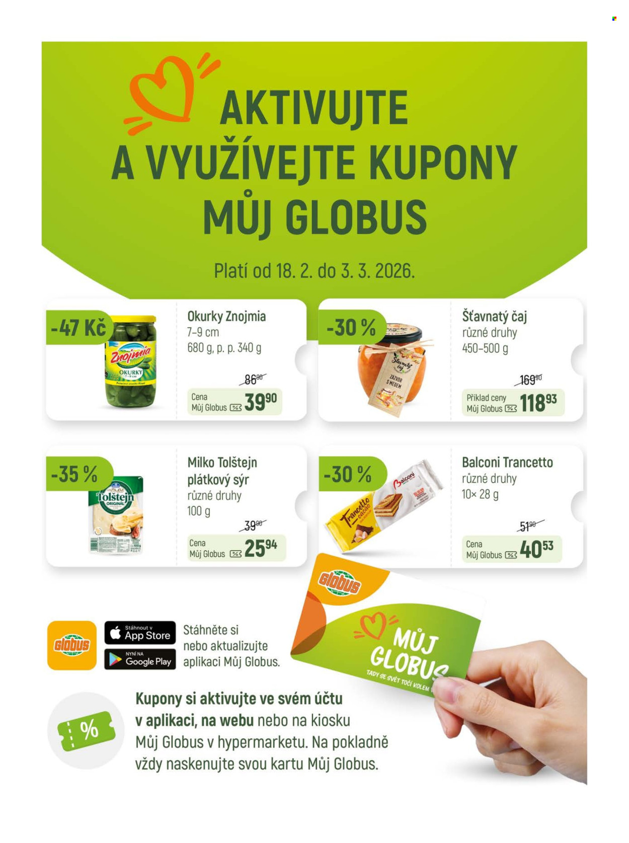 Leták Globus - 18.2.2026 - 24.2.2026. Strana 39