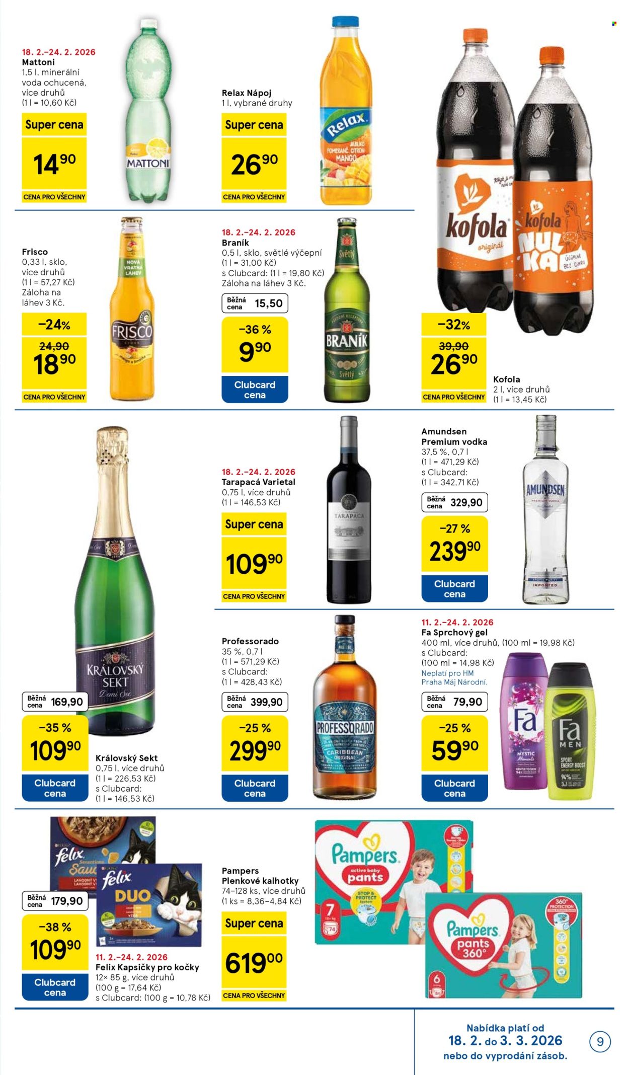 Leták TESCO - 18.2.2026 - 24.2.2026. Strana 9