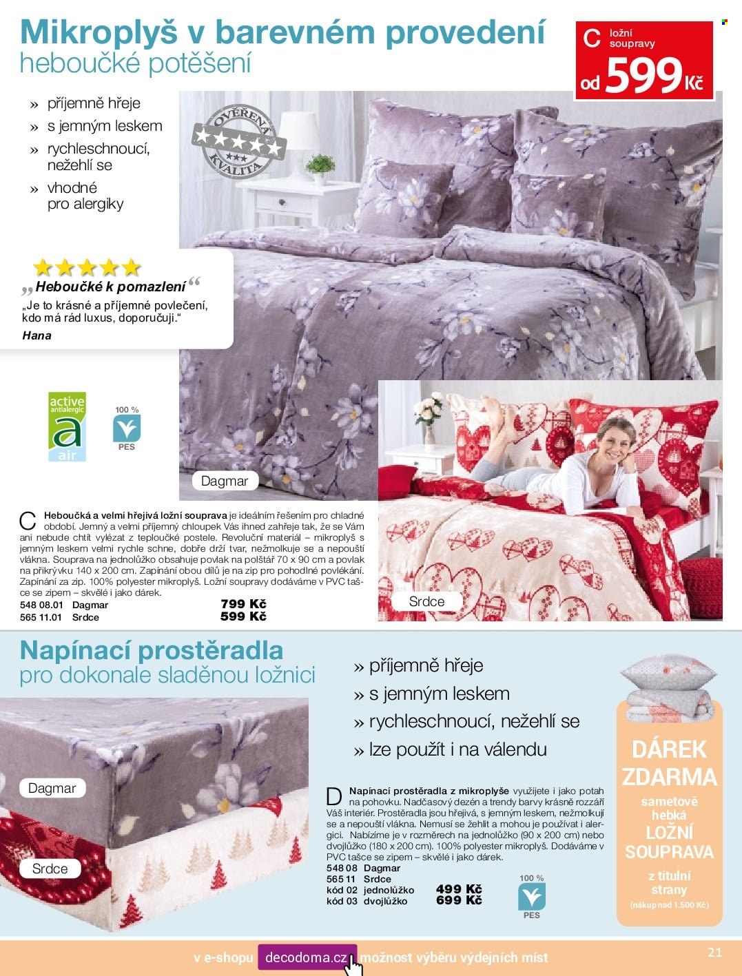 Leták decoDoma. Strana 21