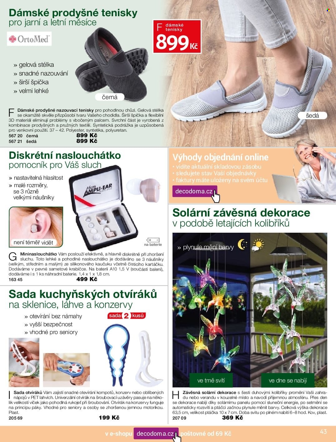 Leták decoDoma. Strana 43