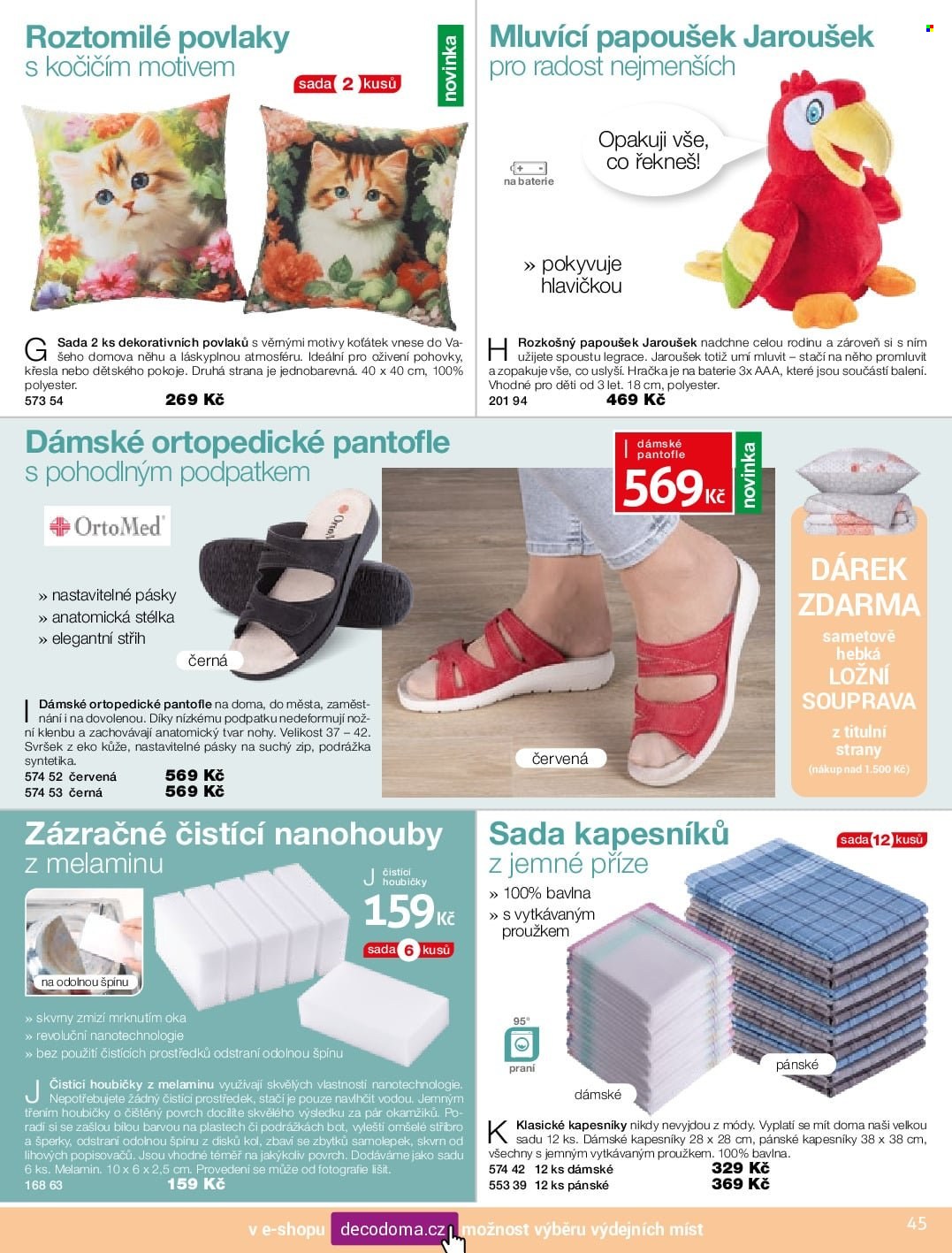 Leták decoDoma. Strana 45