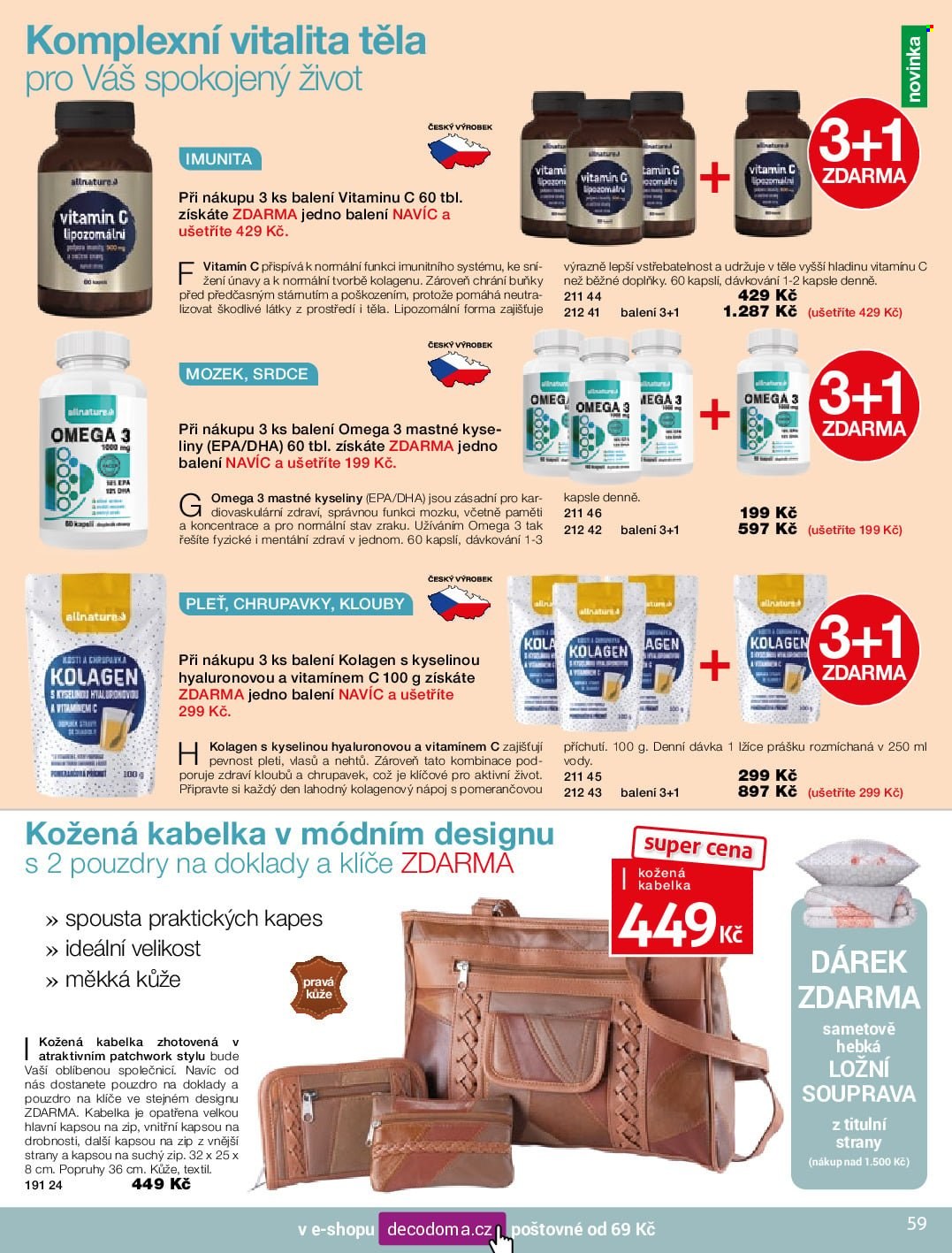 Leták decoDoma. Strana 59