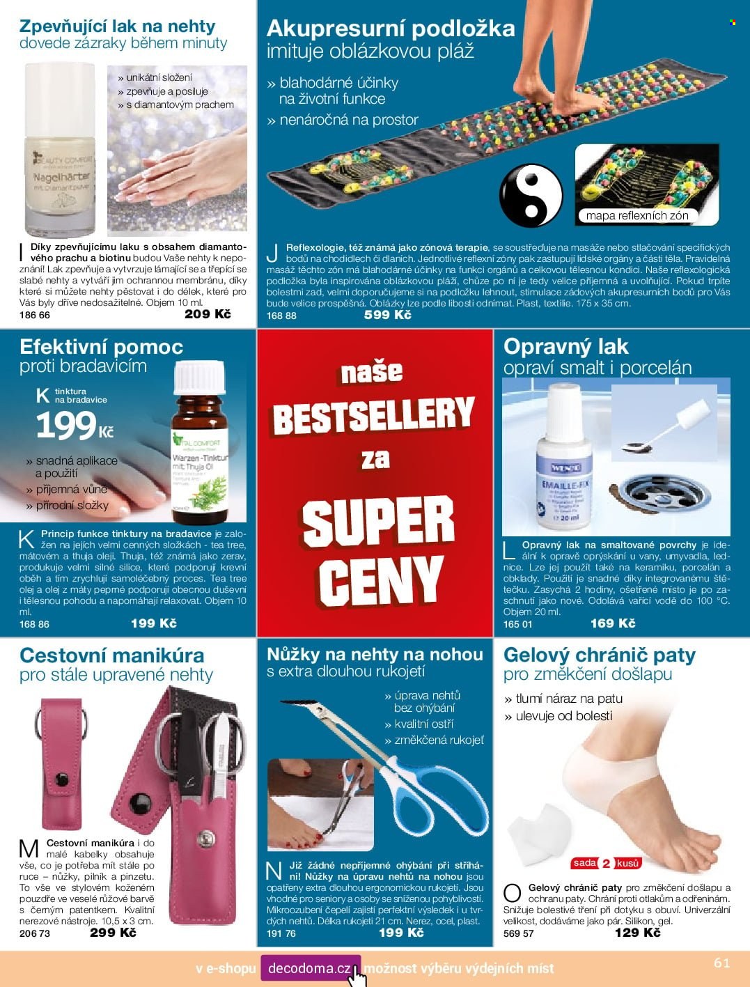Leták decoDoma. Strana 61