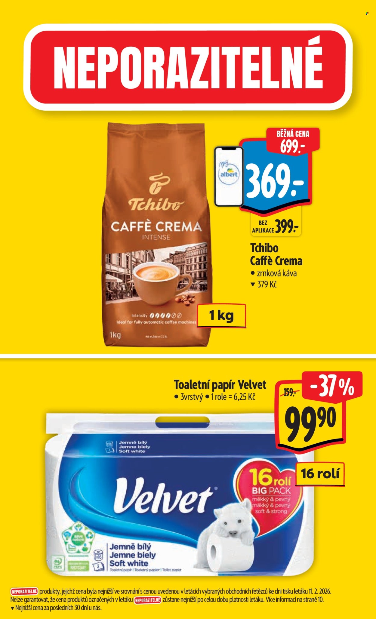 Leták Albert Hypermarket - 18.2.2026 - 24.2.2026. Strana 4