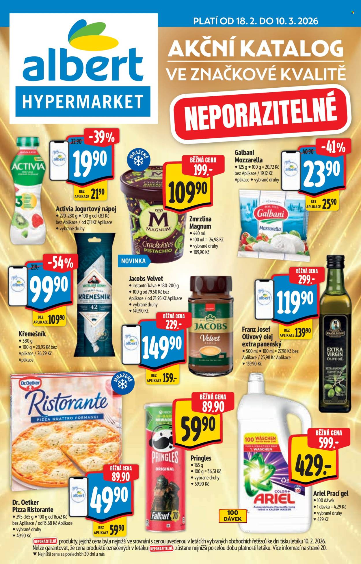 Leták Albert Hypermarket - 18.2.2026 - 10.3.2026. Strana 1