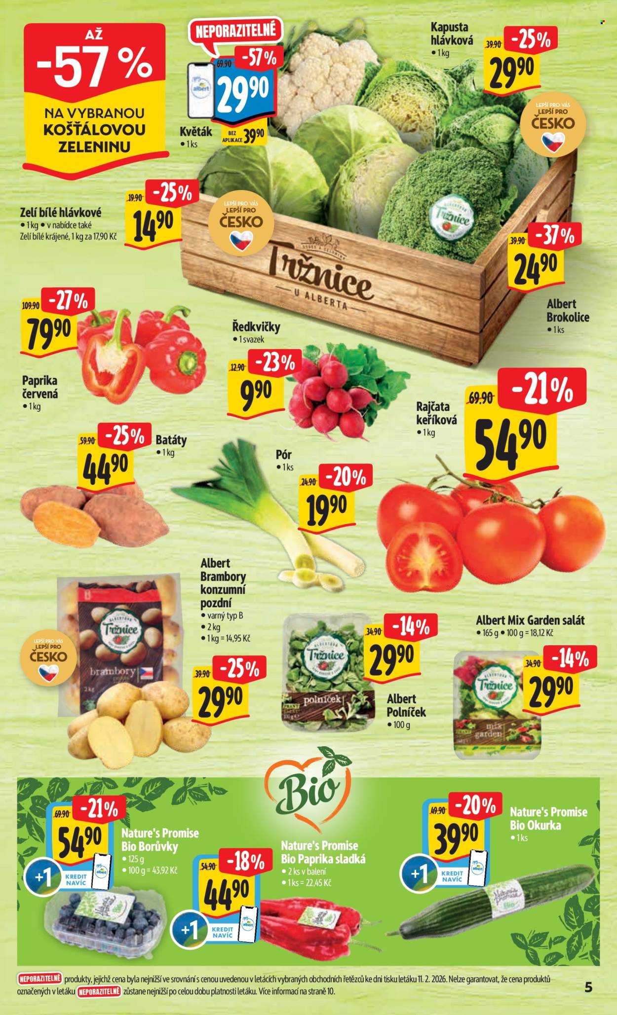 Leták Albert Hypermarket - 18.2.2026 - 24.2.2026. Strana 11