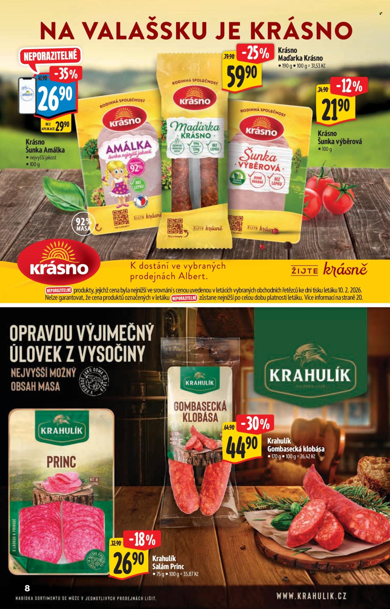 Leták Albert Hypermarket - 18.2.2026 - 10.3.2026. Strana 8