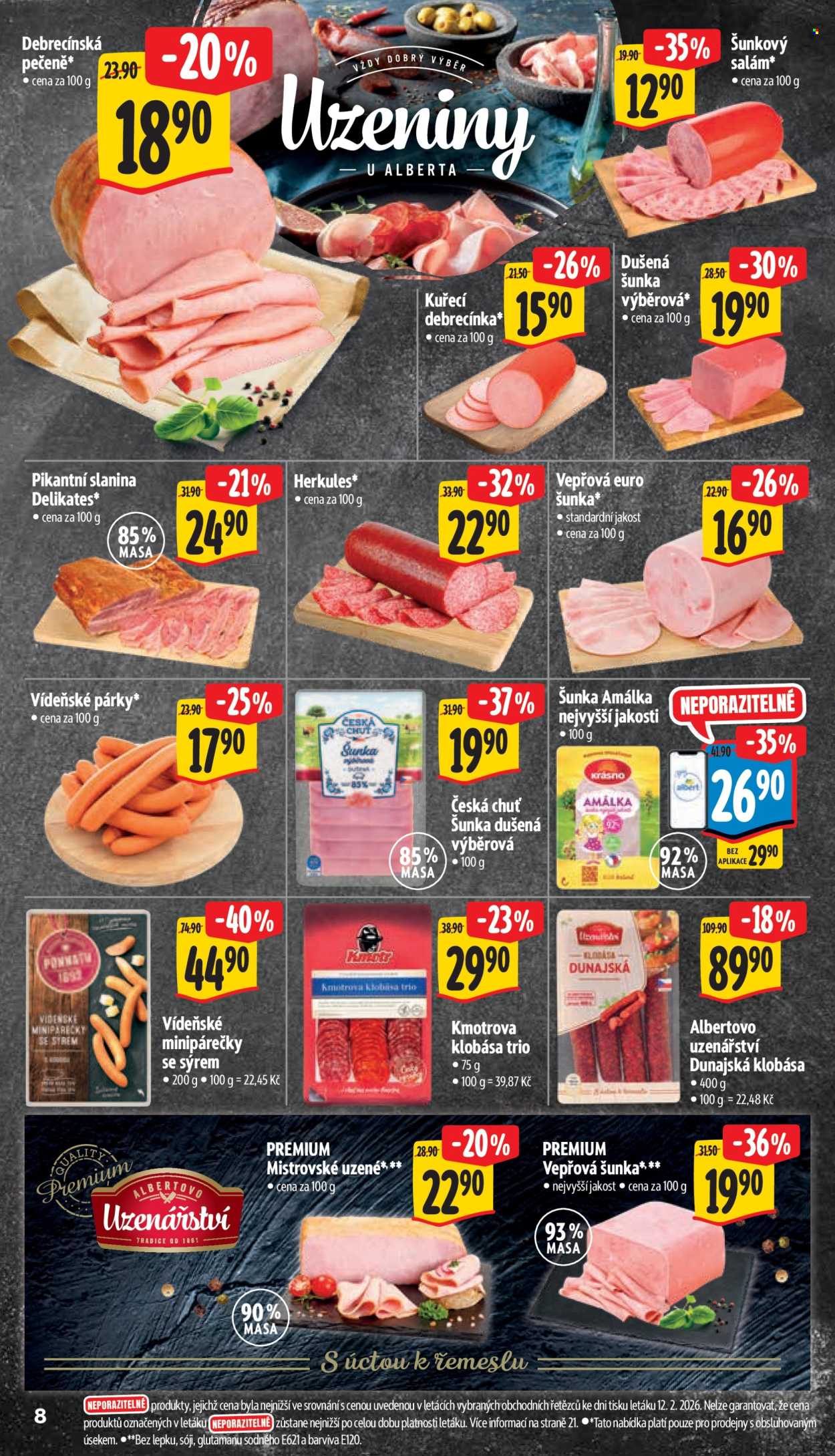 Leták Albert Supermarket - 18.2.2026 - 24.2.2026. Strana 16