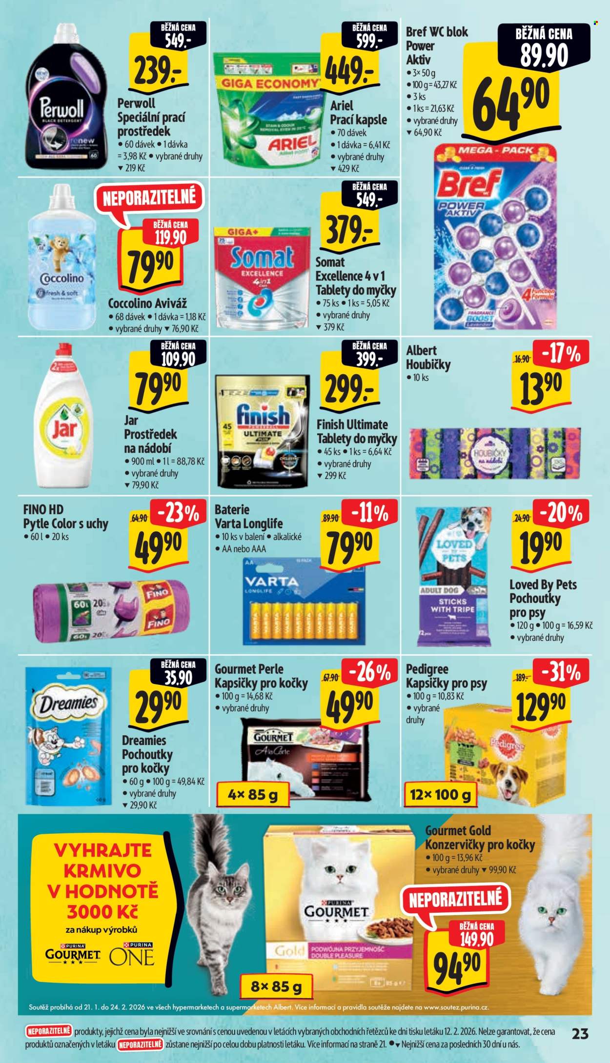 Leták Albert Supermarket - 18.2.2026 - 24.2.2026. Strana 33