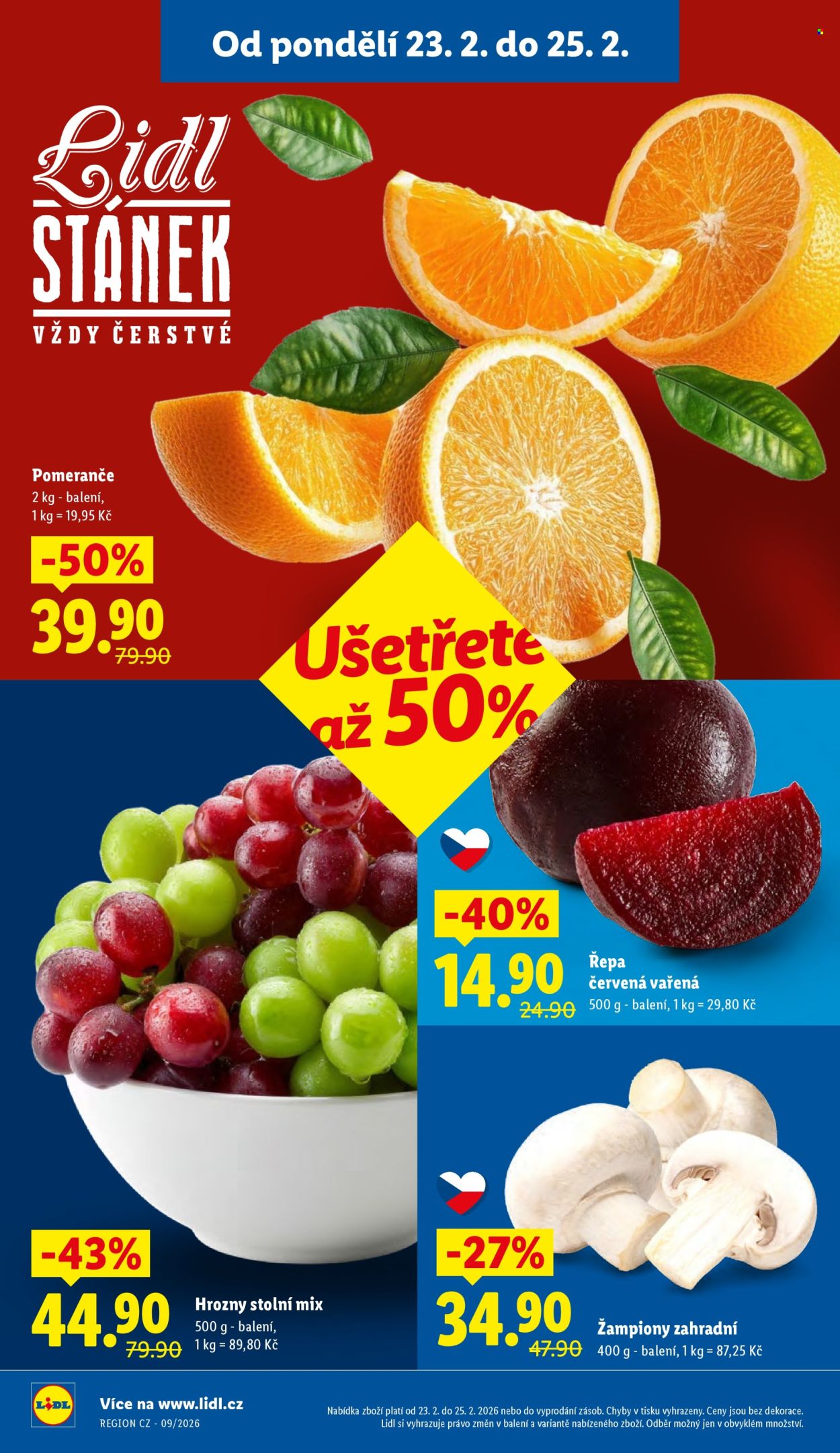Leták Lidl - 23.2.2026 - 25.2.2026. Strana 8