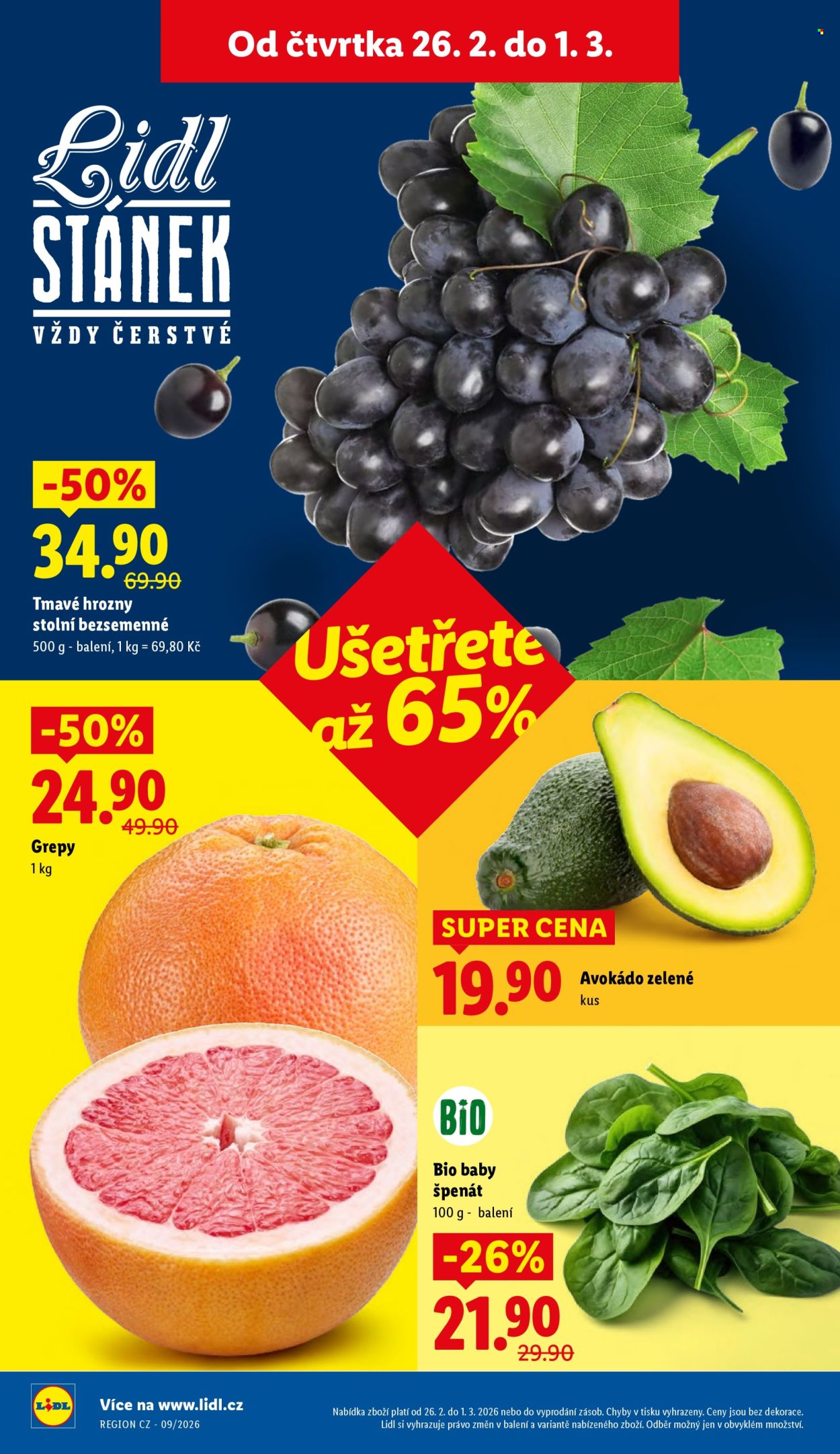 Leták Lidl - 26.2.2026 - 1.3.2026. Strana 8