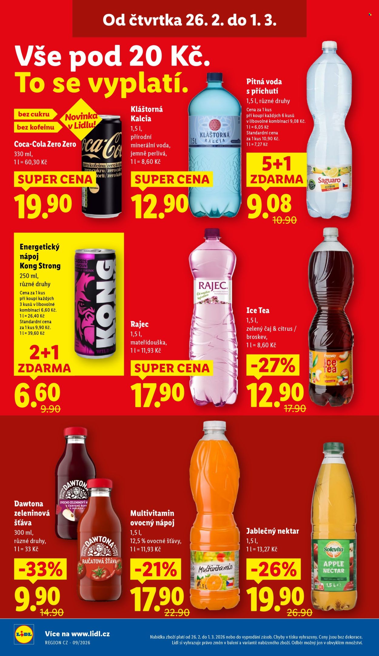 Leták Lidl - 26.2.2026 - 1.3.2026. Strana 18