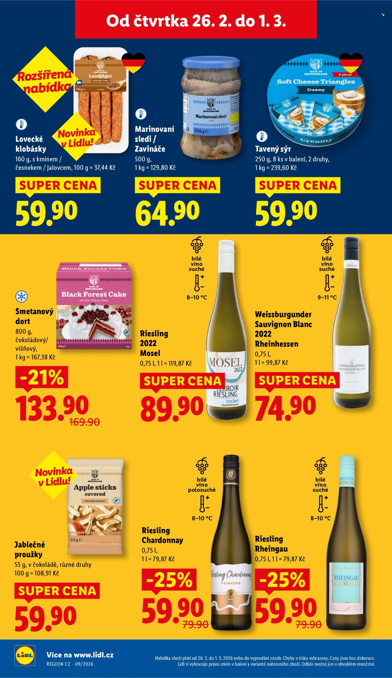 Leták Lidl - 26.2.2026 - 1.3.2026. Strana 22