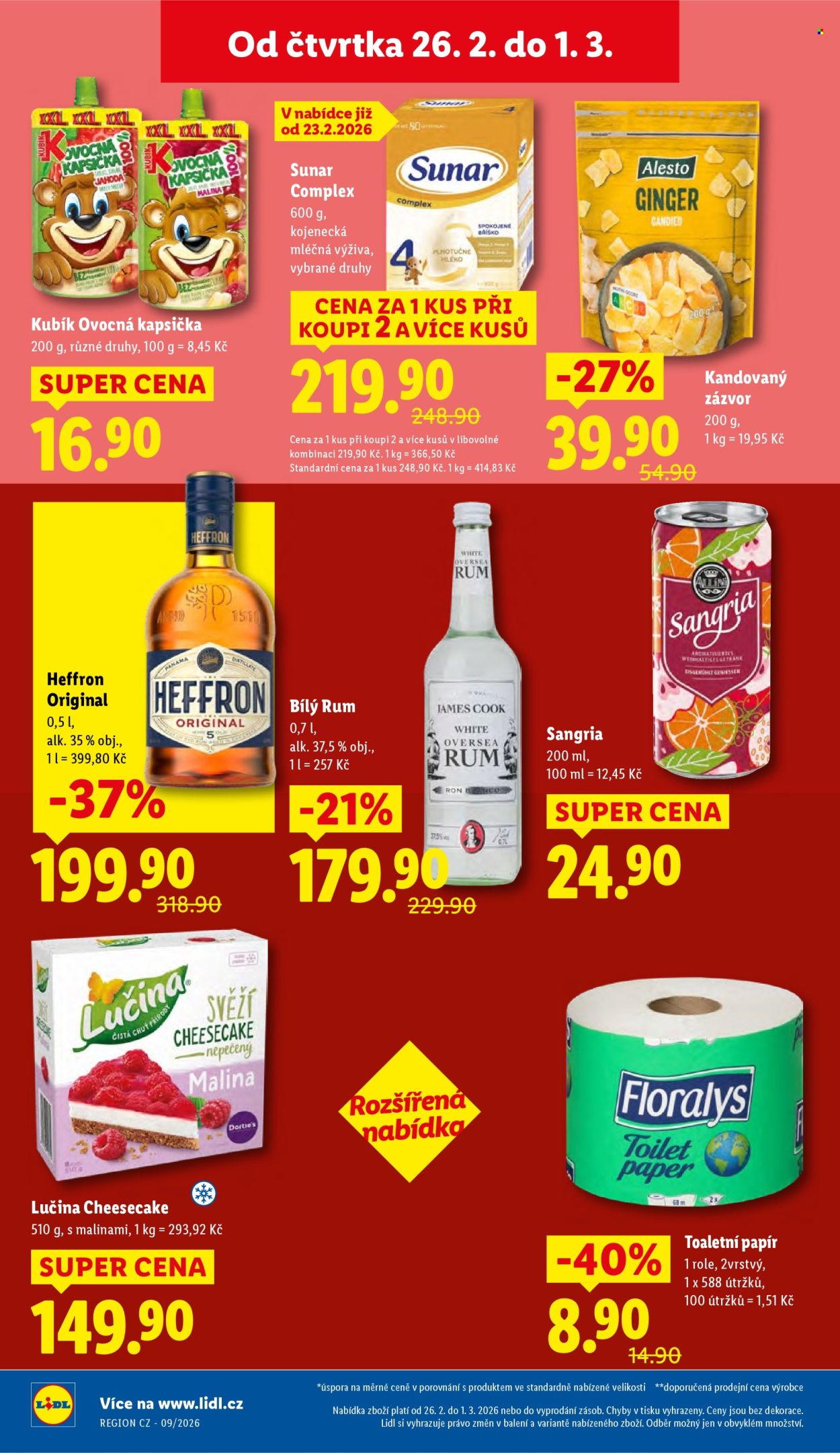 Leták Lidl - 26.2.2026 - 1.3.2026. Strana 23