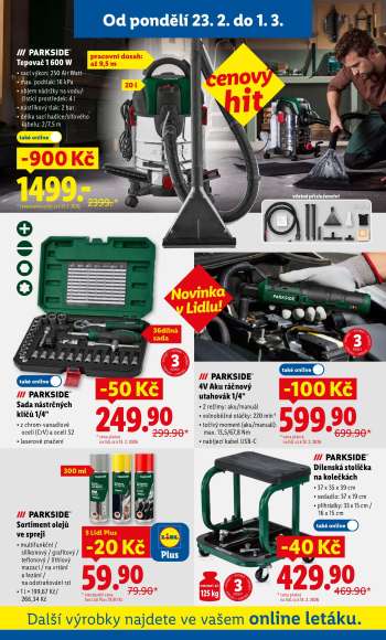 thumbnail - PARKSIDE TEPOVAČ 1600 W