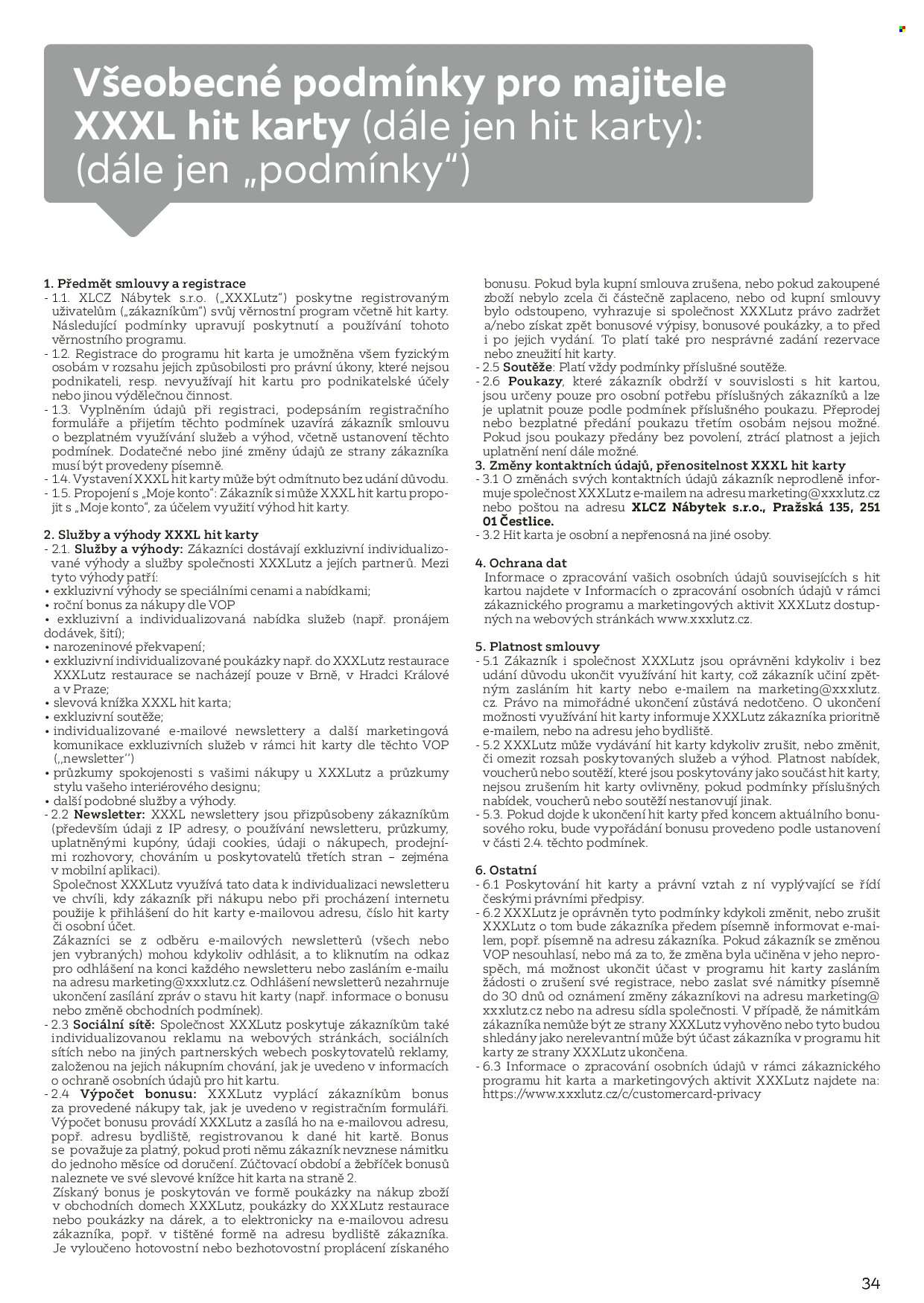 Leták XXXLutz - 1.2.2026 - 31.7.2026. Strana 34