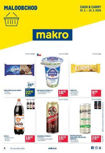 Leták MAKRO - 25.2.2026 - 10.3.2026.