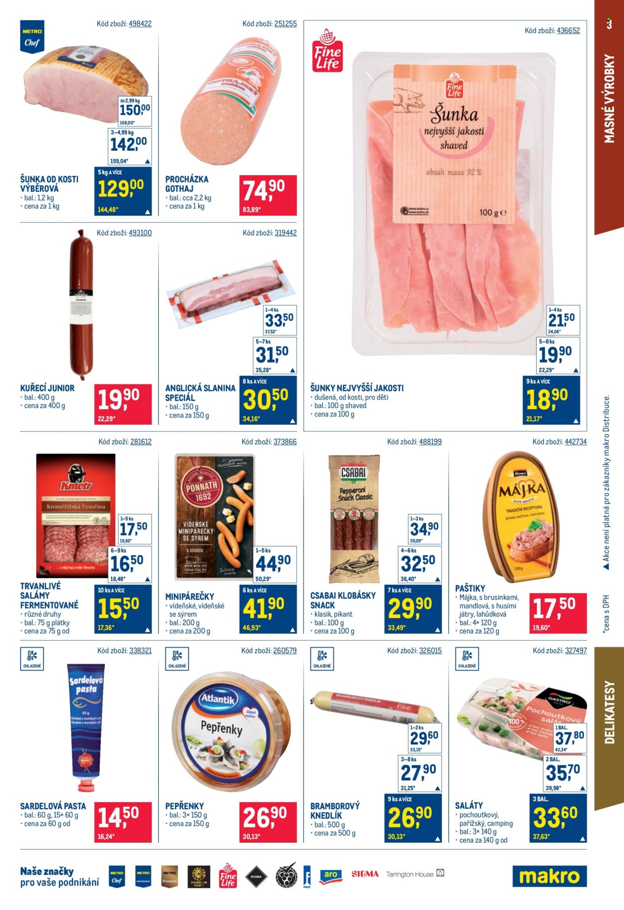 Leták MAKRO - 25.2.2026 - 10.3.2026. Strana 3