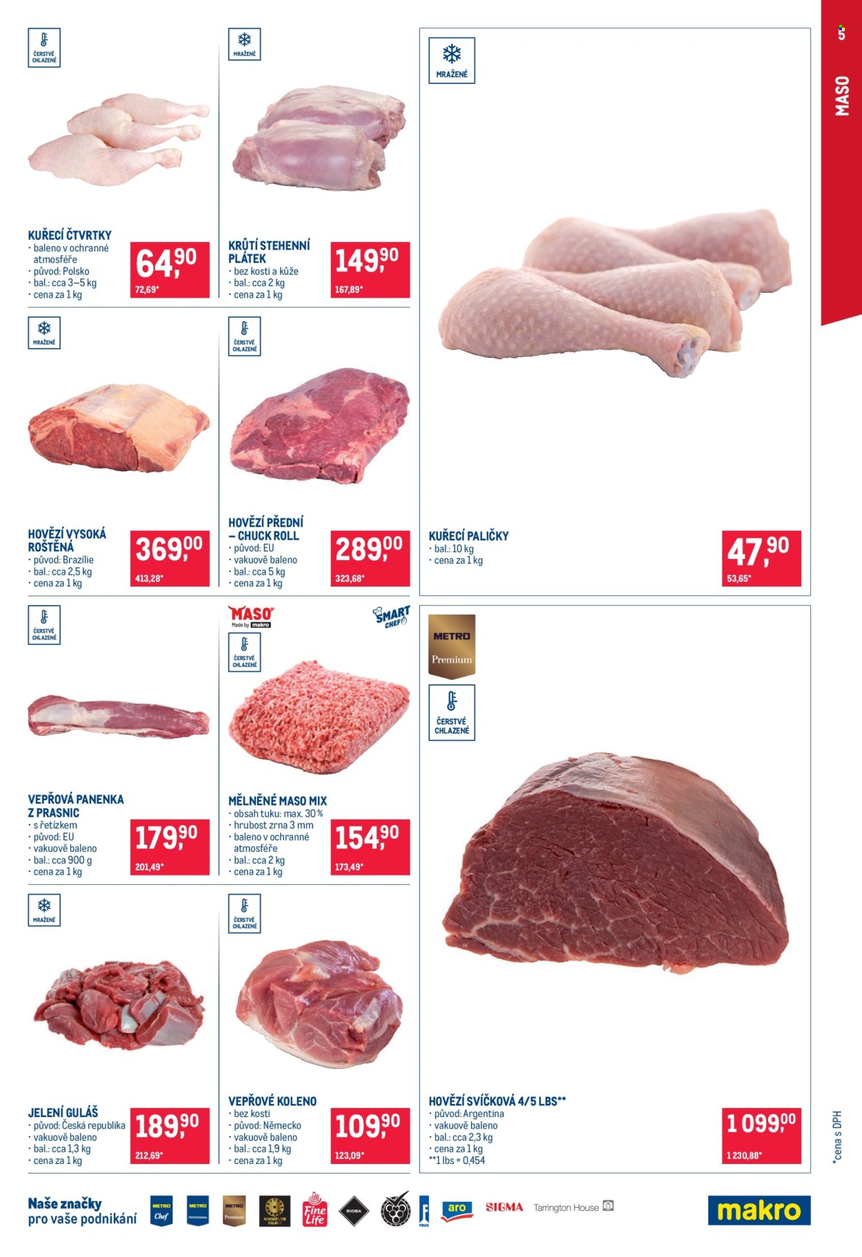 Leták MAKRO - 25.2.2026 - 10.3.2026. Strana 5