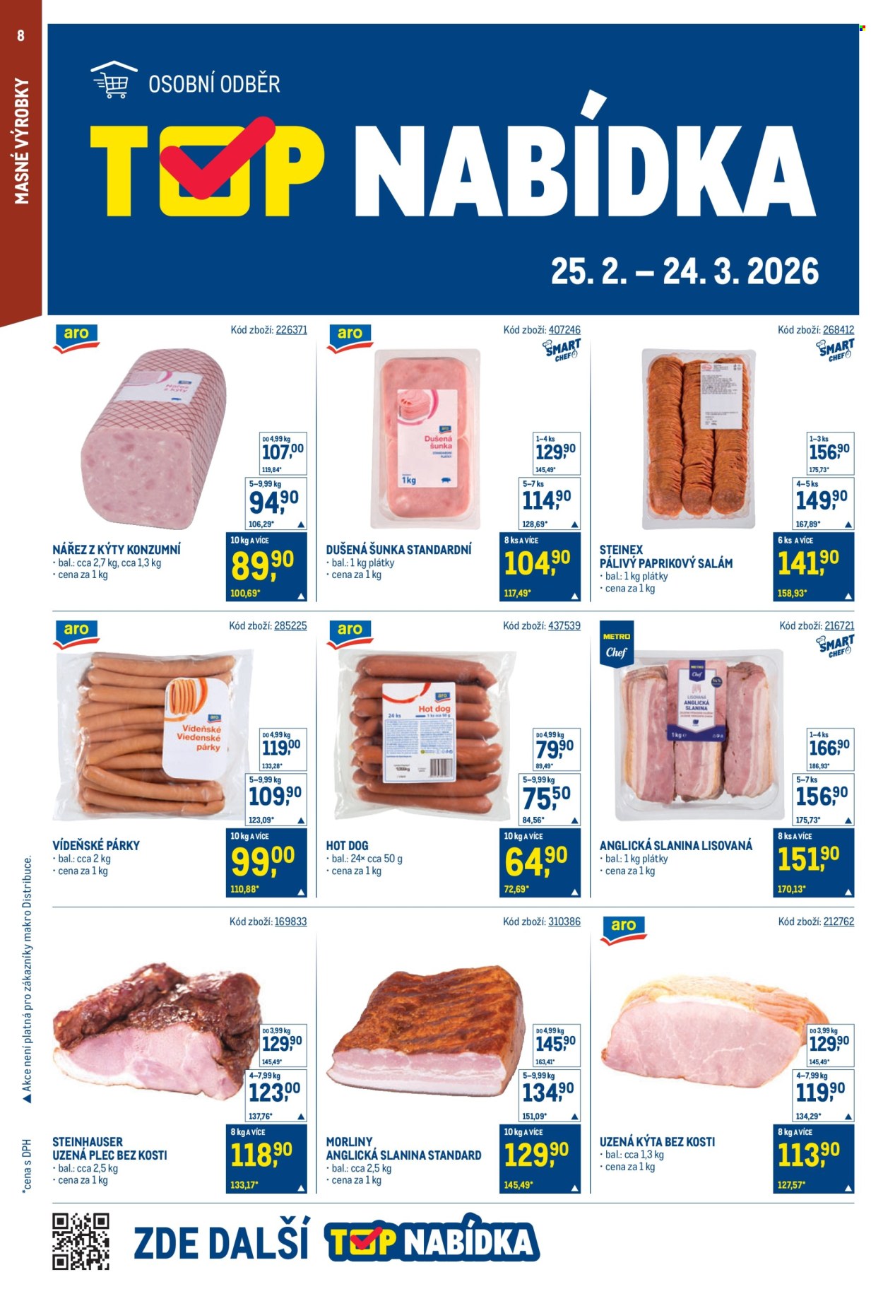 Leták MAKRO - 25.2.2026 - 10.3.2026. Strana 8