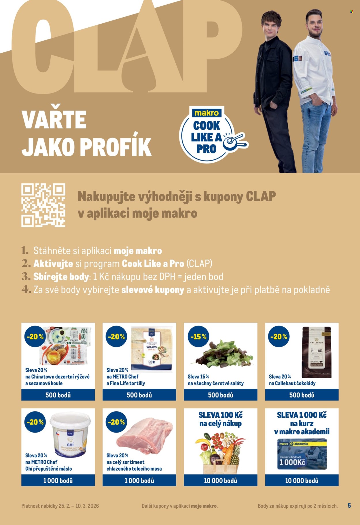 Leták MAKRO - 25.2.2026 - 10.3.2026. Strana 5