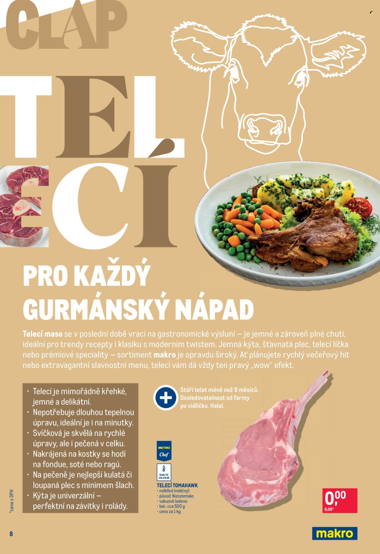 Leták MAKRO - 25.2.2026 - 10.3.2026. Strana 8