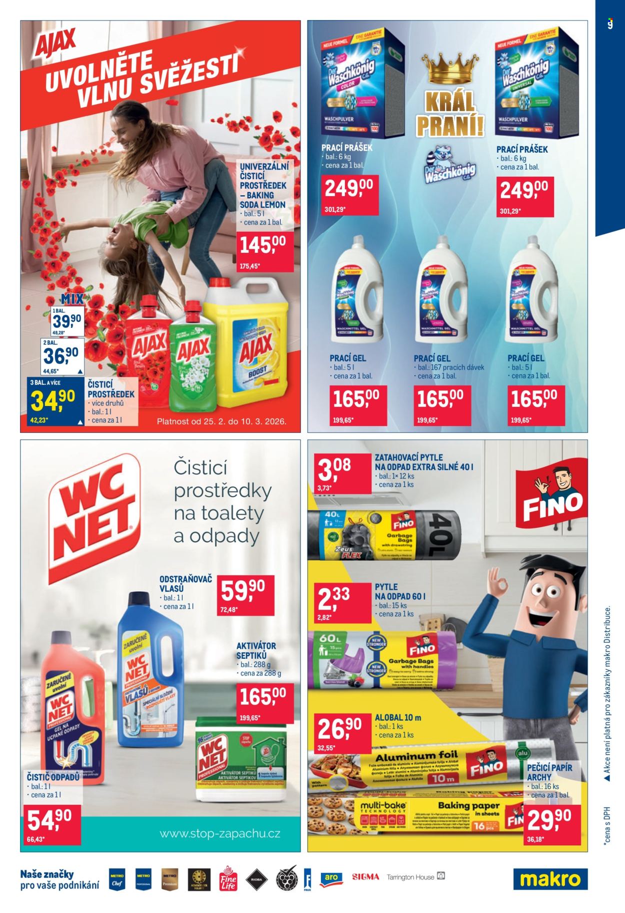 Leták MAKRO - 25.2.2026 - 24.3.2026. Strana 9