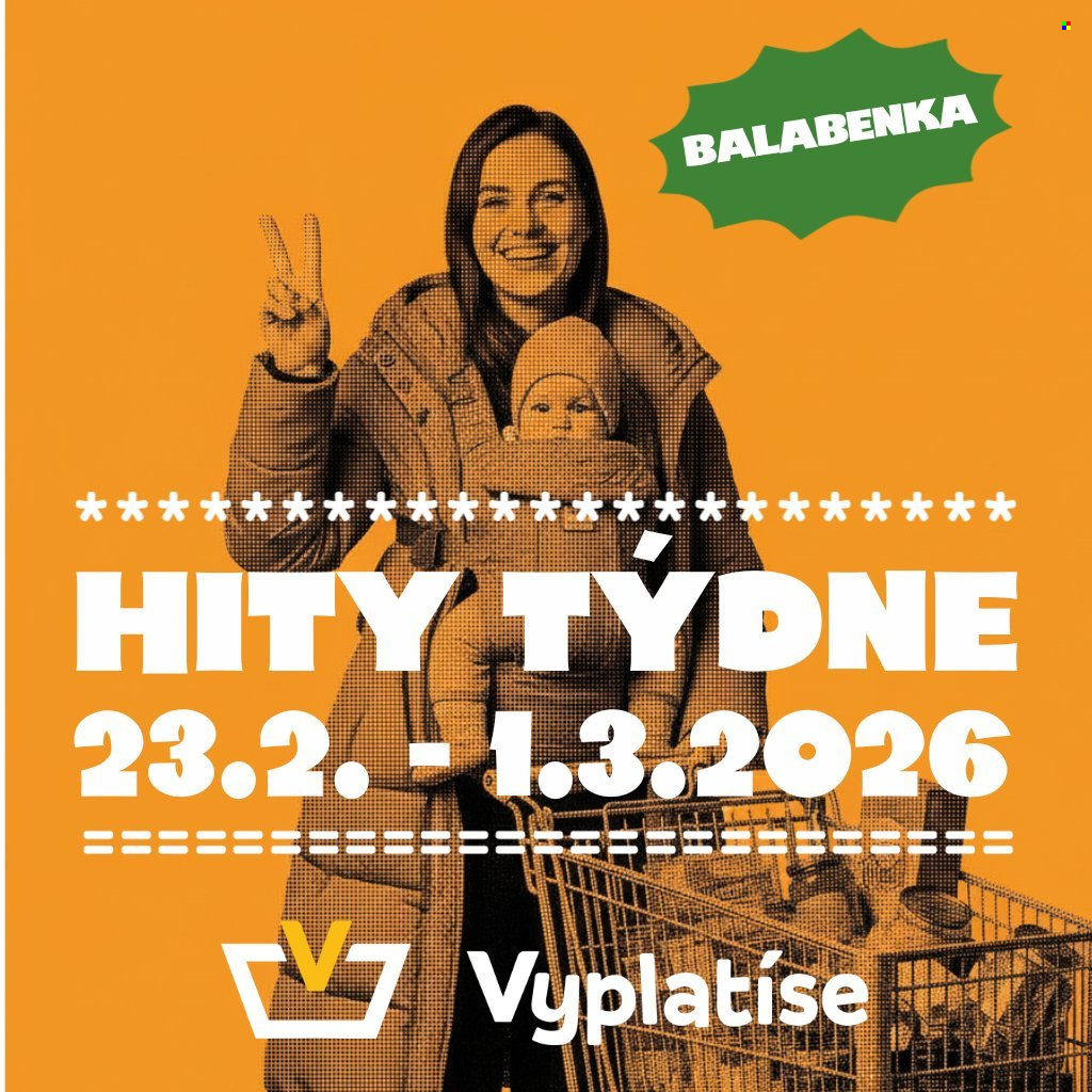 Leták Vyplatíse - 23.2.2026 - 1.3.2026. Strana 1